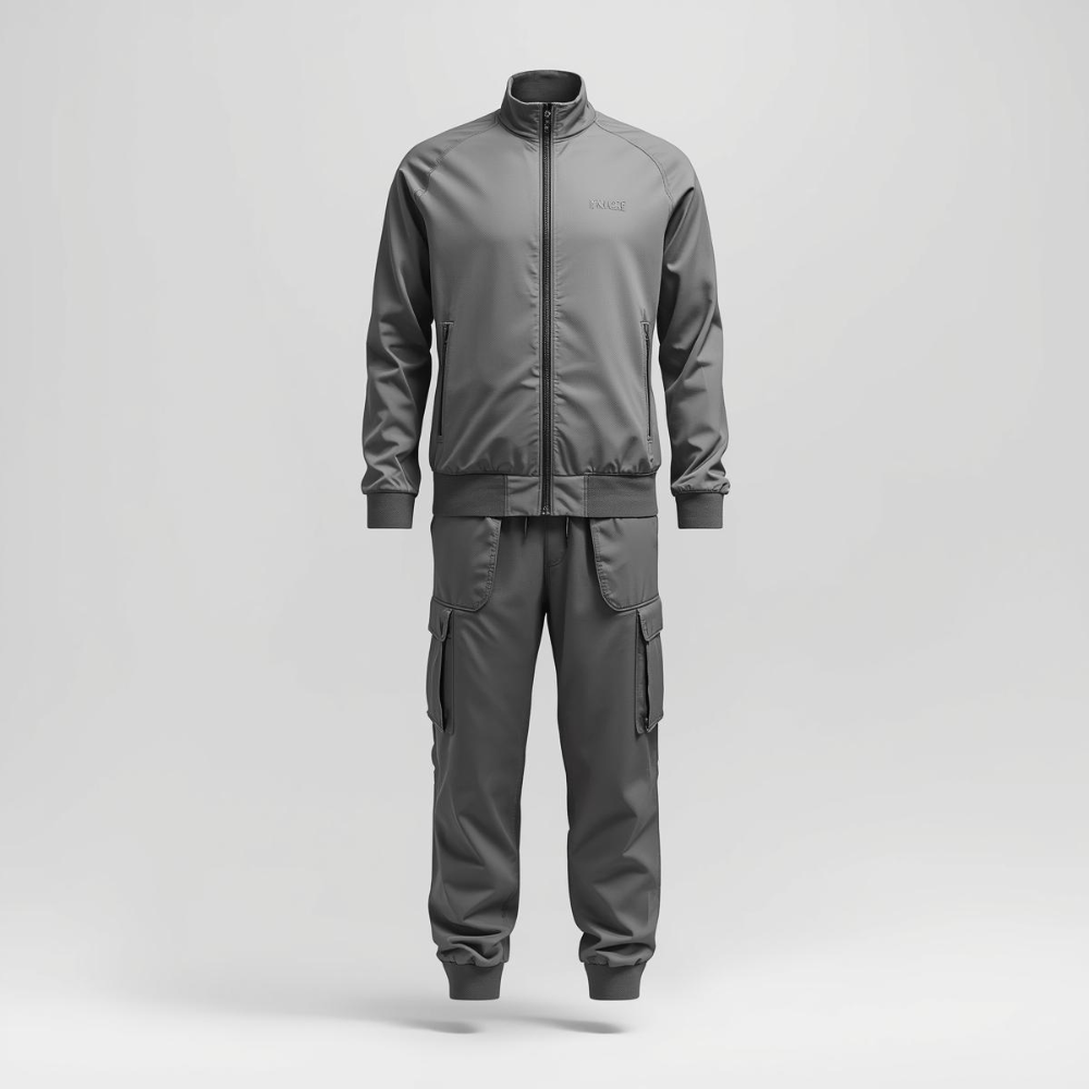 Premium Jacket & Cargo Track Suit
